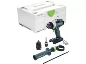 Festool TDC18/4I-Basic 18V QUADRIVE Cordless Drill Driver Systainer Bare Unit