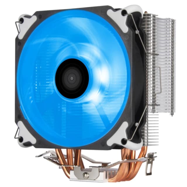Silverstone AR12 RGB Processor Cooler 12cm Black. Stainless steel. Wh