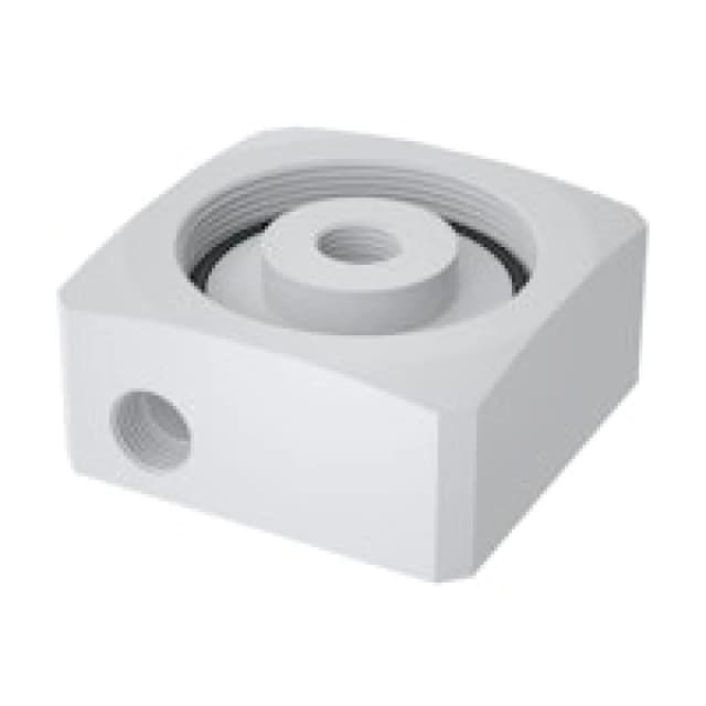 BarrowCH DDC Ausgleichsbehalteradapter - weiß