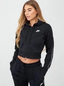 Nike Nsw Fz Heritage Hoodie - Black