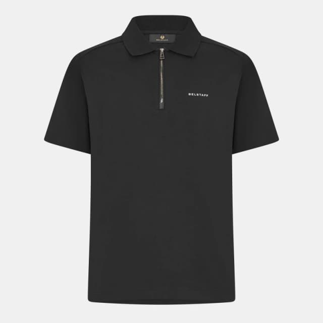 Belstaff Mens Short-Sleeve Polos Black male S