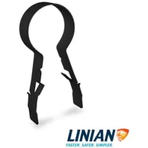 LINIAN 1LSB1214 SuperClip, Black, 12-14mm (CC6) - Pack Of 25