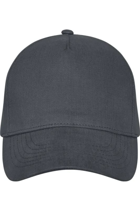 Elevate Mens Doyle 5 Panel Cap in Grey Grey Male One Size