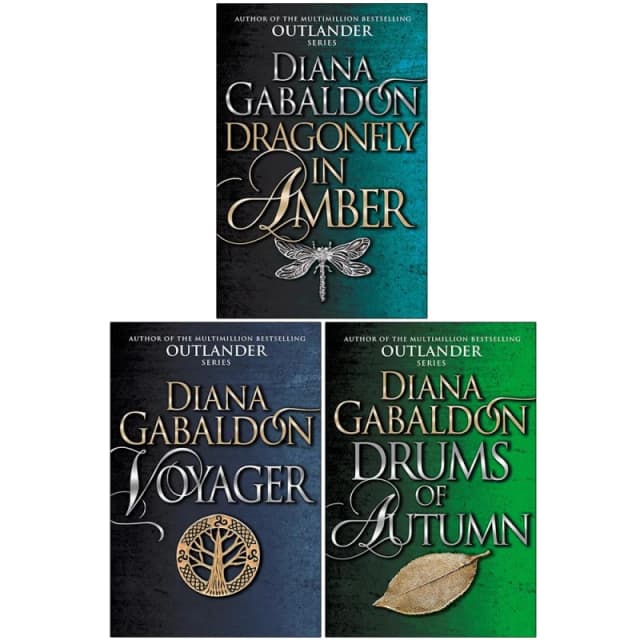 Outlander Series by Diana Gabaldon 3 Books Collection Set - Fiction - Paperback Diana Gabaldon Books