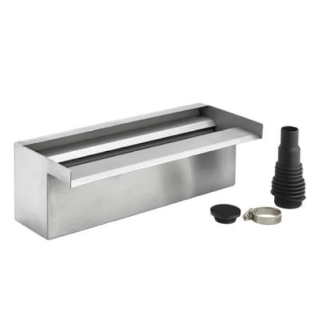 Oase Oase 50704 Stainless steel waterfall cascade (L x W x H) 140 x 300 x 100 mm 50704