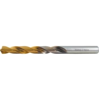 SwissTech 9.60MM HSS Straight Shank Jobber Drills - TiN Tipped