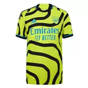 adidas Arsenal Authentic Away Shirt 2023 2024 Adults - Yellow