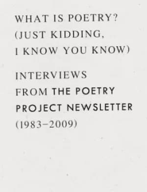 What is poetry? just kidding I know you know by Anselm Berrigan