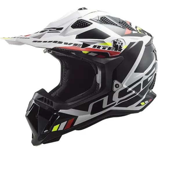 LS2 MX700 Subverter Stomp White Black 06 Offroad Helmet Size XS