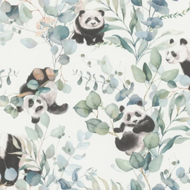 Rasch Panda Play Wallpaper 301144