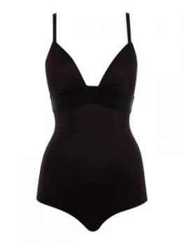 Maidenform Endlessly smooth plunge bodybriefer Black