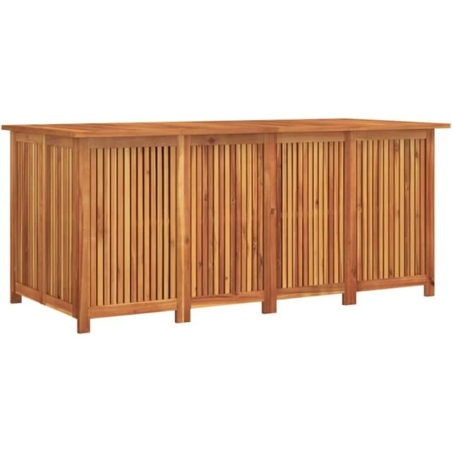 VIDAXL Garden Storage Box 200x80x75cm Solid Wood Acacia Vidaxl 8720845693183