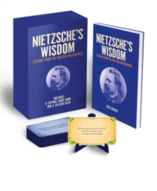 Nietzsche's Wisdom Book & Card Deck : Includes 128-page guide book and a 50-card deck Paperback / softback