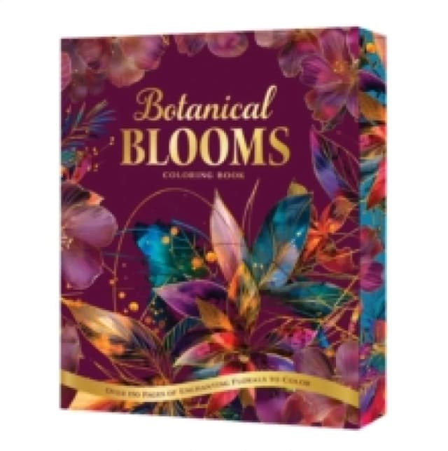 Botanical Blooms Coloring Book. Paperback. By Editors of Chartwell Books Books