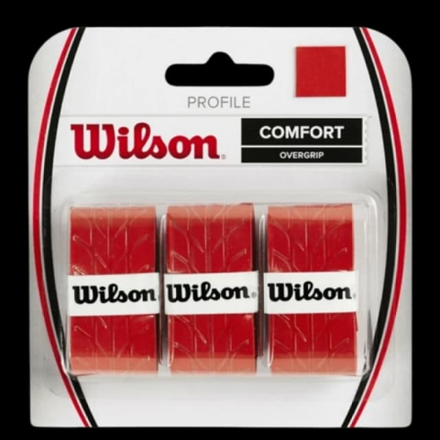 Wilson Pro Comfort Overgrip Red Tape a 3 pcs WILSON-6832