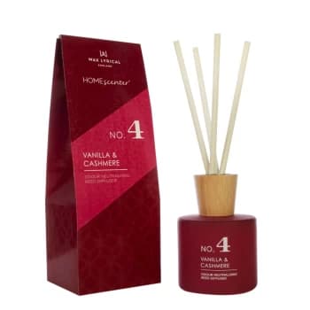 Wax Lyrical HomeScenter Vanilla & Cashmere 180ml Reed Diffuser