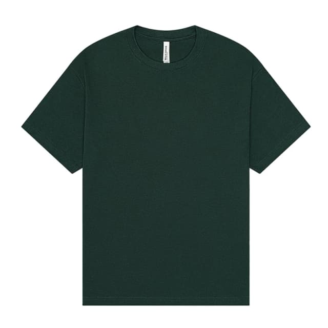 Bella + Canvas Mens Heavy Boxy T-Shirt in Green Size: XS Green Male XS