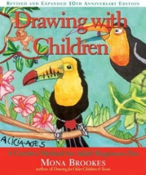 Drawing with Children by Mona Brookes Paperback