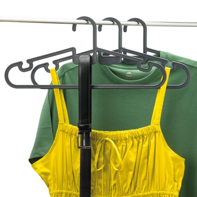 ReBorn Again Recycled Coat Hanger, Pack of 8