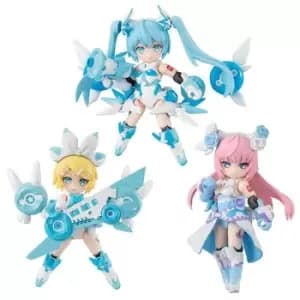 Snow Miku Desktop Singer Figures 8cm Assortment (3)