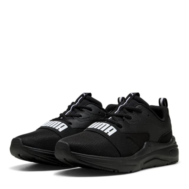 Puma SoftRIDE Wired 2 Sneakers Mens Black/White male 6 (39)
