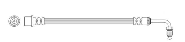 K&K FT1107 Brake Hose Brake Hose (83)