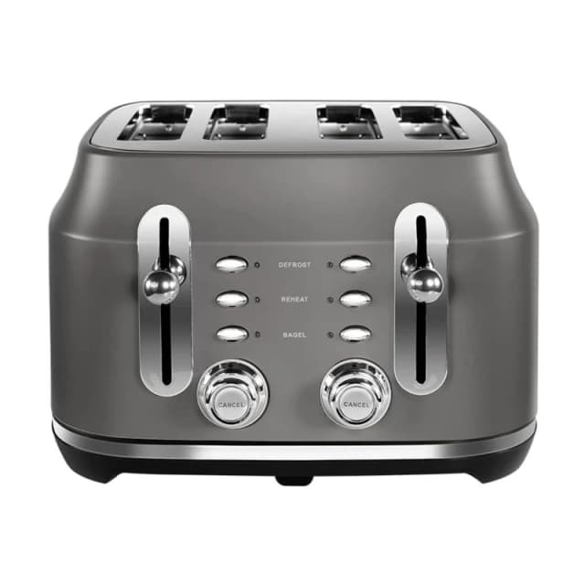 Rangemaster Classic RMCL4S304GY 4 Slice Toaster - Grey