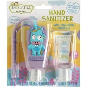 Jack N' Jill Natural Care Cleansing Hand Gel for Kids Unicorn 2x29ml