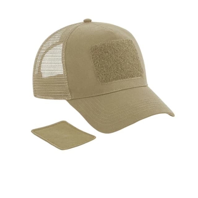 Beechfield Beechfield Men Trucker Cap in Light Brown Light Brown One Size Male 5063425306398