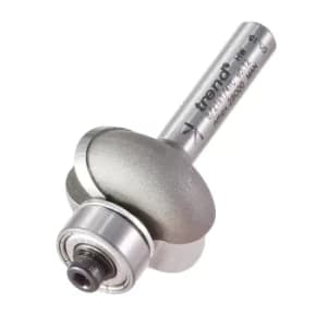 Trend Bearing Guided Radius Sunk Bead Router Cutter 24.7mm 6mm 1/4"