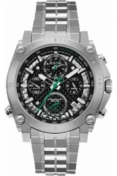 Mens Bulova Precisionist 140th Anniversary Edition Chronograph Watch 96G241