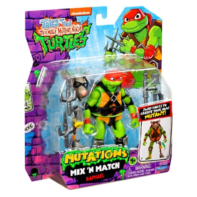 Teenage Mutant Ninja Turtles Mutations Mix & Match 4.5-Inch Raphael Figure