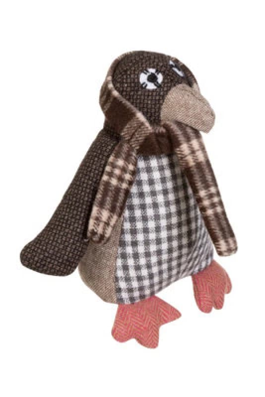 Premier Housewares Heritage Large Penguin Door Stop Brown