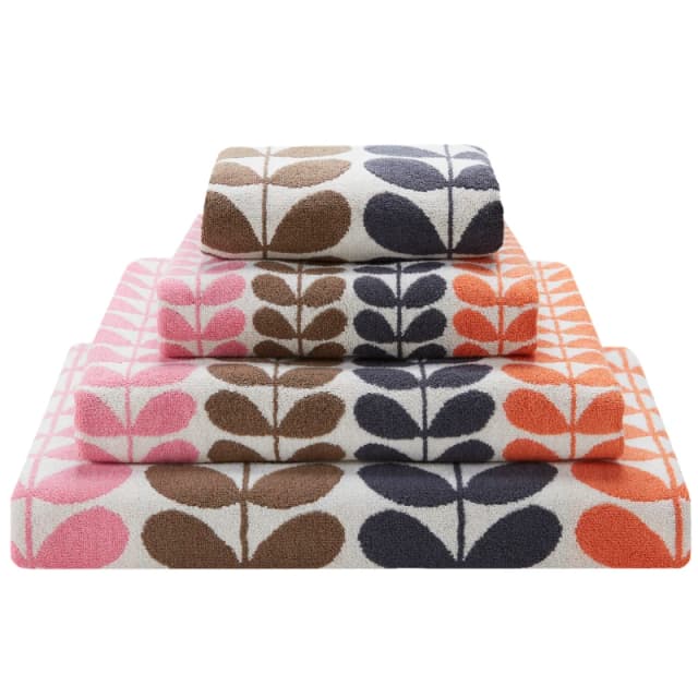Orla Kiely Multi Stem Towel Auburn
