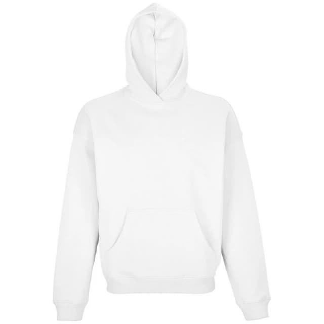SOL'S Mens Connor Oversized Hoodie in White Size: XS White Male XS
