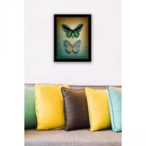 SC0161 Multicolor Decorative Framed MDF Painting