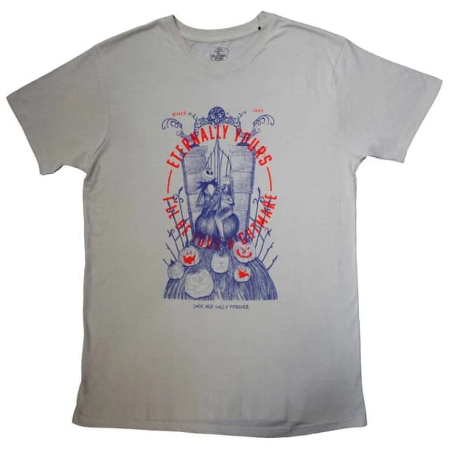 Disney The Nightmare Before Christmas Eternally Yours T Shirt Multi unisex