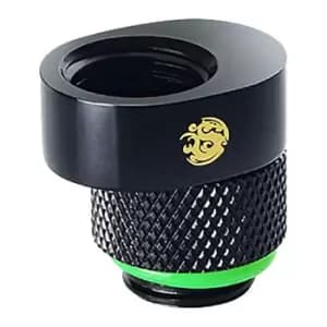 Bitspower G1/4" X-Cross Fitting in Matt Black