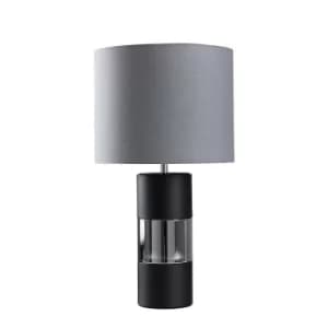 Danilo Touch Table Lamp with Cool Grey Reni Shade