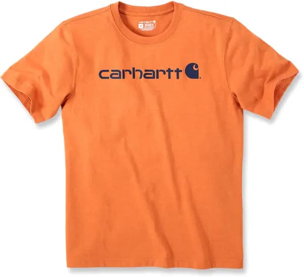 Carhartt EMEA Core Logo Workwear Short Sleeve T-Shirt, orange, Size 2XL