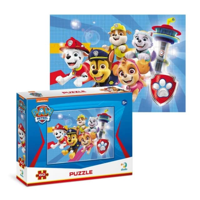 DODO Paw Patrol Puzzle - 60 Pieces Multi