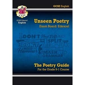 New Grade 9-1 GCSE English Literature Edexcel Unseen Poetry Guide Paperback / softback 2018