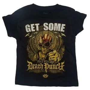 Five Finger Death Punch - Get Some Kids 11 - 12 Years T-Shirt - Black