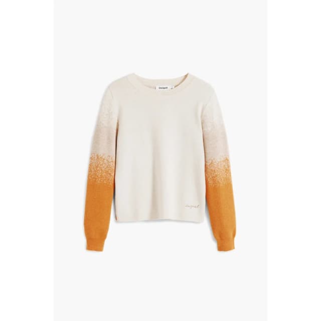Desigual Woman sweater Desigual Fama Orange Female S