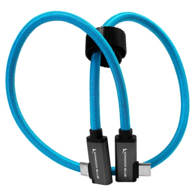 Kondor Blue KB-USBC31-RA-18 USB cable USB 3.2 Gen 2 (3.1 Gen 2) 0.56 m