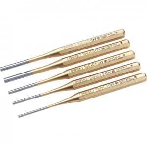 Draper 5 Piece Parallel Pin Punch Set