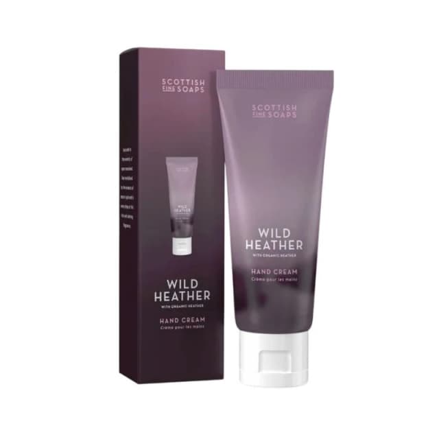 Scottish Fine Soaps Scottish Fine Soaps Wild Heather Hand Cream 75ml in White White 75ml Unisex 5016365101004
