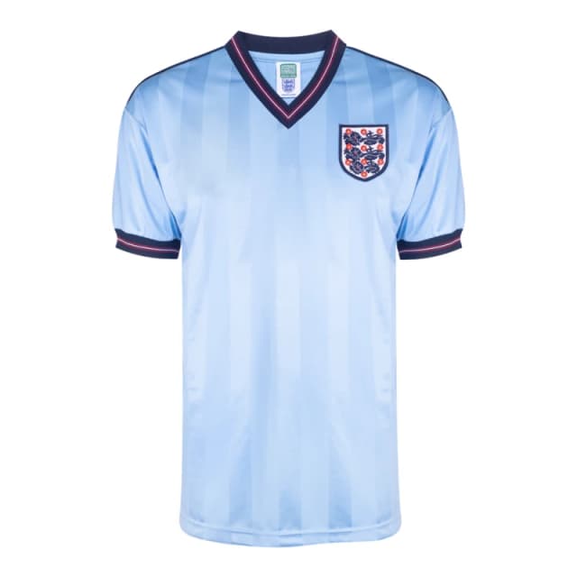 Score Draw England 1986 Third Retro Football Shirt ENG86TPYSS-S S Mens Sportswear