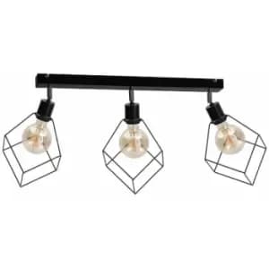Keter Ruben Ceiling Spotlight Bar Black, 63cm, 3x E27