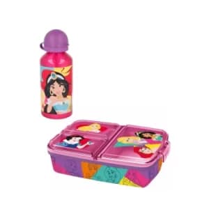 STOR Disney Princess Sandwich Box and Bottle Twin Pack